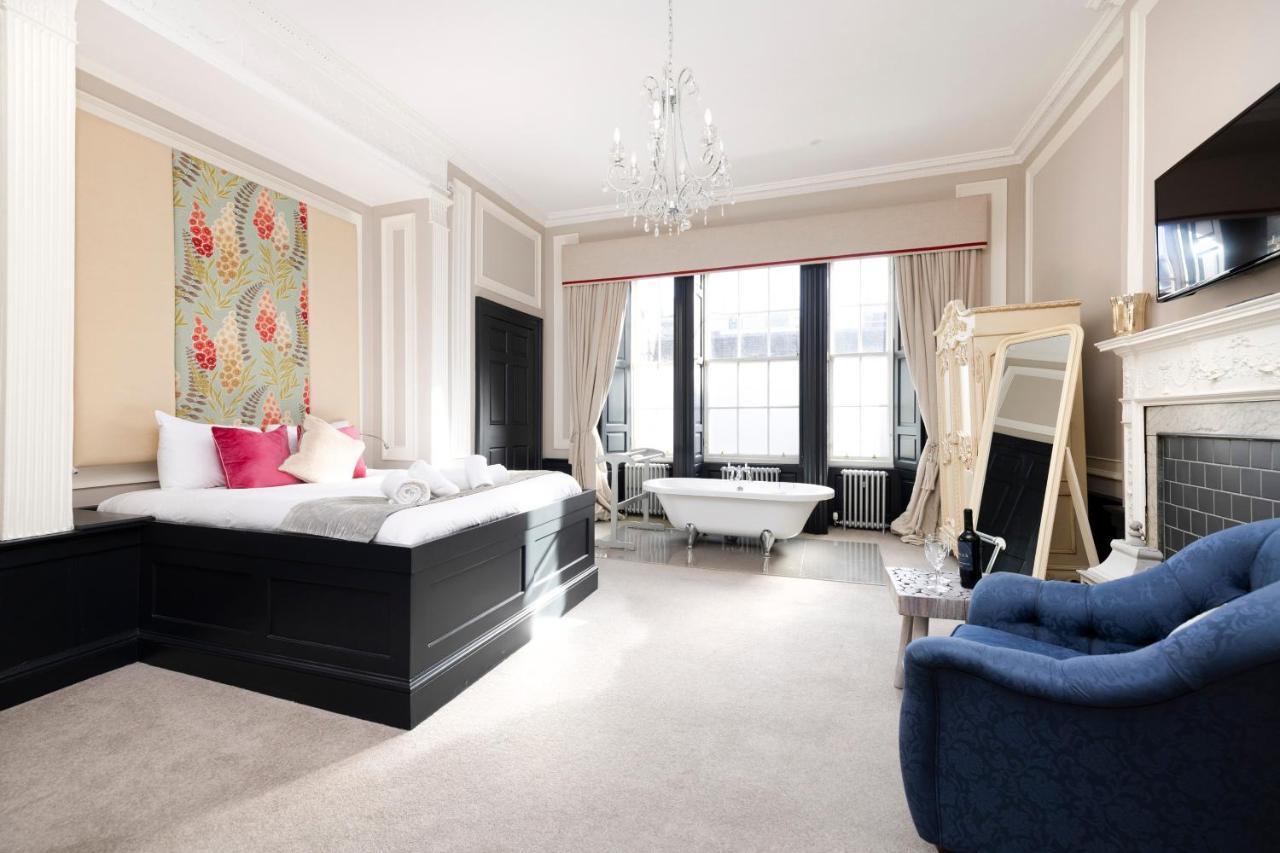 Ferienwohnung Joivy Contemporary Flat In The New Town EDI Exterior foto
